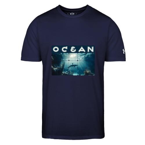 Ocean: Dolphin’s Serenity - Under Armour Men's Athletic 2.0 T-Shirt