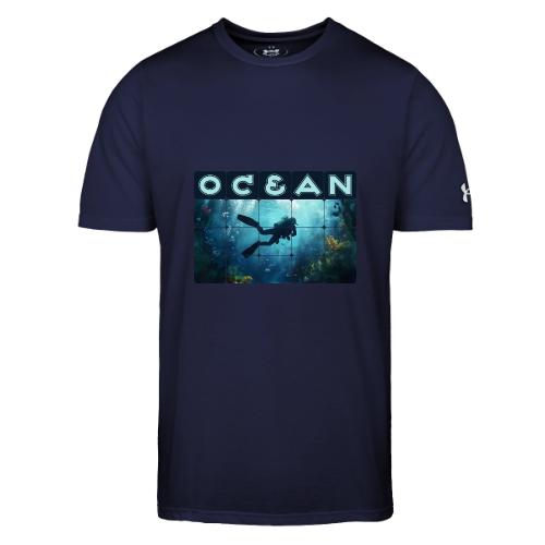 Ocean: Beneath the Blue - Under Armour Men's Athletic 2.0 T-Shirt