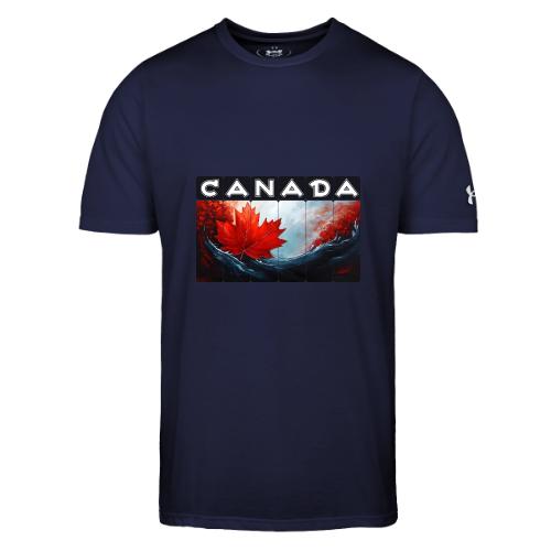 Canada Icon in Color - Under Armour Men's Athletic 2.0 T-Shirt