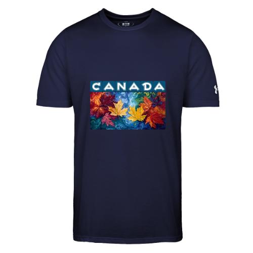 Canada in Brushstrokes - Under Armour Men's Athletic 2.0 T-Shirt