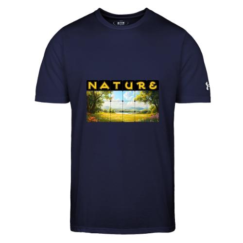 Nature: Summer Fields - Under Armour Men's Athletic 2.0 T-Shirt