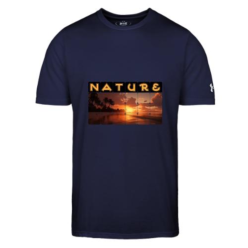 Nature: Sunset Serenity - Under Armour Men's Athletic 2.0 T-Shirt