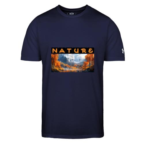 Nature: Golden Autumn Escape - Under Armour Men's Athletic 2.0 T-Shirt