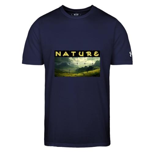 Nature: Verdant Peaks - Under Armour Men's Athletic 2.0 T-Shirt