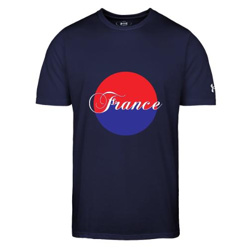 France Tricolore Circle - Under Armour Men's Athletic 2.0 T-Shirt