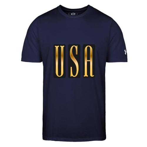 USA Gold Monolith - Under Armour Men's Athletic 2.0 T-Shirt