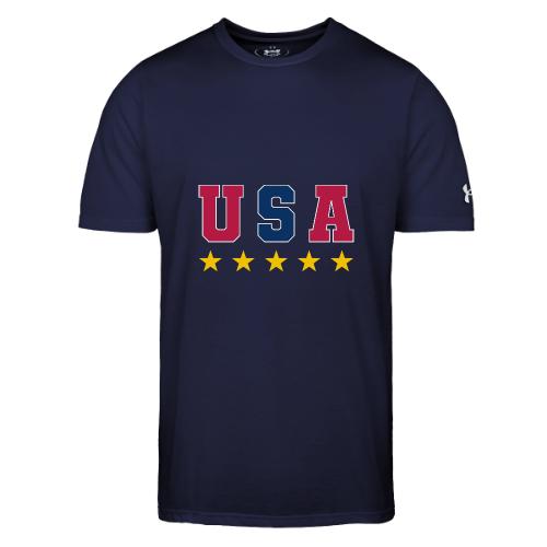 USA Varsity Stars - Under Armour Men's Athletic 2.0 T-Shirt