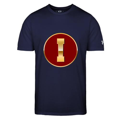 Letter I – Capital Varsity Alphabet Monogram - Under Armour Men's Athletic 2.0 T-Shirt