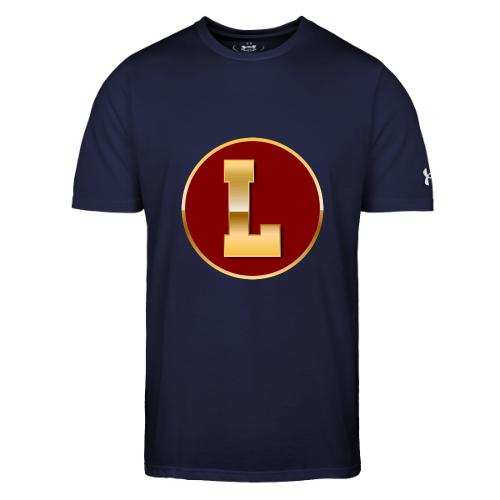Letter L – Capital Varsity Alphabet Monogram - Under Armour Men's Athletic 2.0 T-Shirt