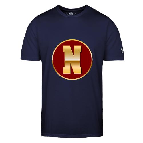 Letter N – Capital Varsity Alphabet Monogram - Under Armour Men's Athletic 2.0 T-Shirt