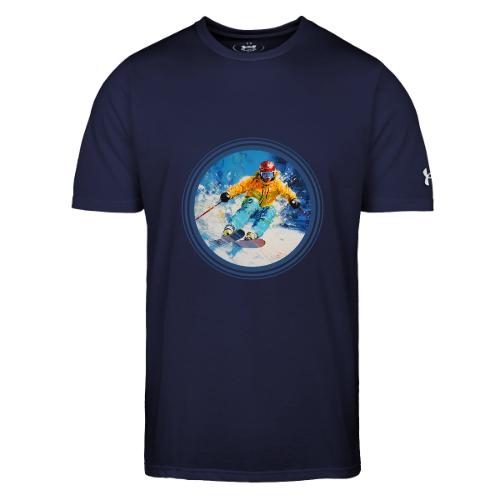 Born for Skiing - Under Armour Men's Athletic 2.0 T-Shirt