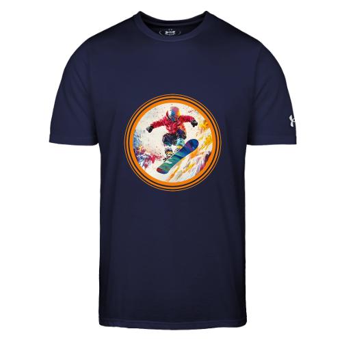 Snowboarding Horizon - Under Armour Men's Athletic 2.0 T-Shirt