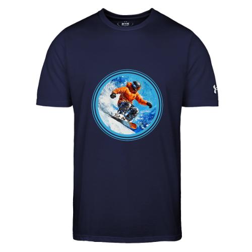 Snowboarding Motion - Under Armour Men's Athletic 2.0 T-Shirt