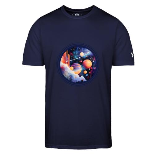 Floating Planetscape - Under Armour Men's Athletic 2.0 T-Shirt