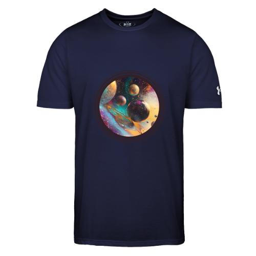 Planets in the Abstract - Under Armour Men's Athletic 2.0 T-Shirt