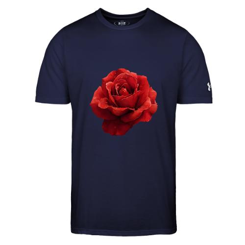 Rose: Crimson Dew Bloom - Under Armour Men's Athletic 2.0 T-Shirt