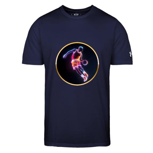 Neon Basketball Player - Under Armour Men's Athletic 2.0 T-Shirt