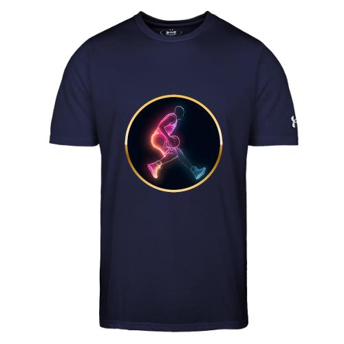 Basketball: Golden Court Glow - Under Armour Men's Athletic 2.0 T-Shirt