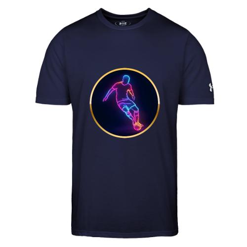 Soccer: Neon Golden Goal - Under Armour Men's Athletic 2.0 T-Shirt