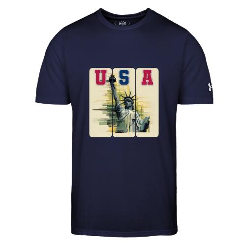 Art illustration of the Statue of Liberty - Under Armour Men's Athletic 2.0 T-Shirt