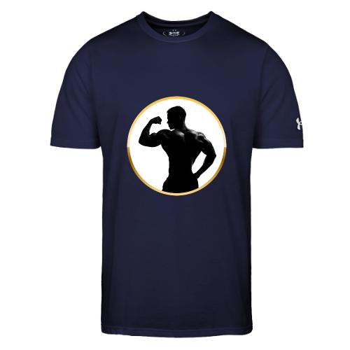 Bodybuilder: Classic Flex Emblem - Under Armour Men's Athletic 2.0 T-Shirt