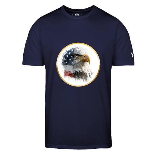 USA: Patriot Wing Emblem - Under Armour Men's Athletic 2.0 T-Shirt