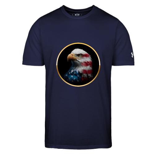 USA: Liberty Emblem - Under Armour Men's Athletic 2.0 T-Shirt