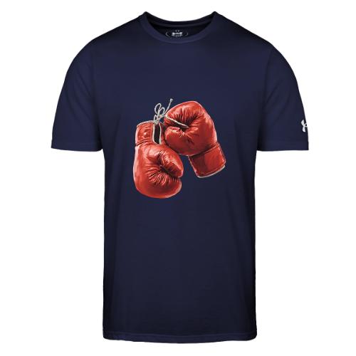 Boxing: Hanging Gloves Icon - Under Armour Men's Athletic 2.0 T-Shirt