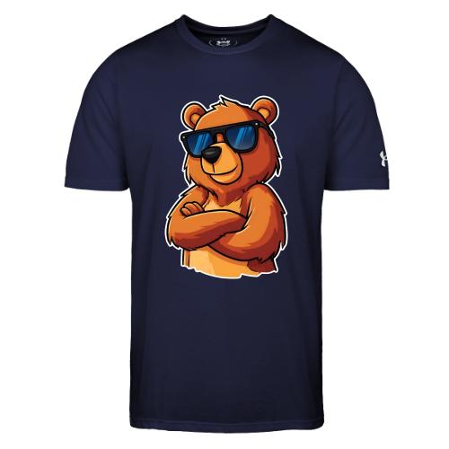 Cool Bear Sunglasses Cartoon Design - Under Armour Men's Athletic 2.0 T-Shirt