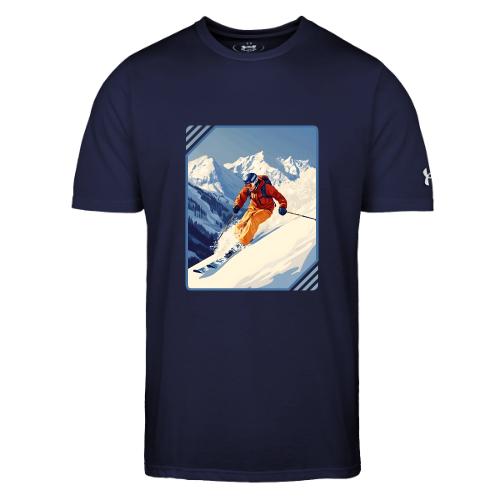 Mountain Skiing Vibes - Under Armour Men's Athletic 2.0 T-Shirt