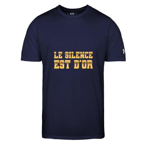 Le silence est d'or - Under Armour Men's Athletic 2.0 T-Shirt