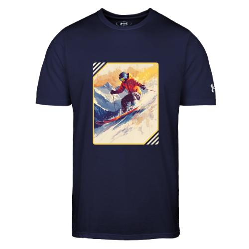 Skiing Through Snow Dreams - Under Armour Men's Athletic 2.0 T-Shirt
