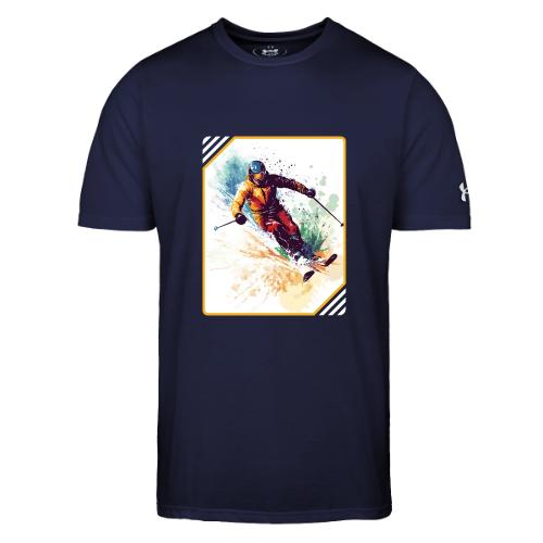 Winter Skiing Escape - Under Armour Men's Athletic 2.0 T-Shirt