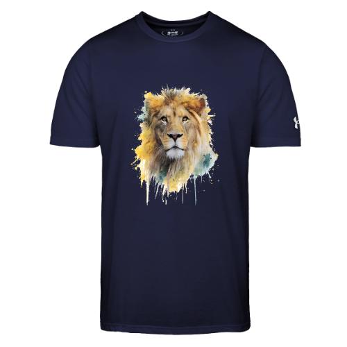 Watercolor Lion Portrait - Under Armour Men's Athletic 2.0 T-Shirt