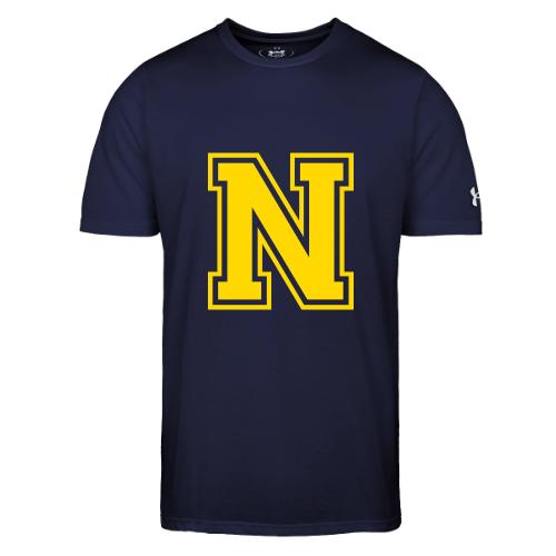 Letter N – Capital Athletic Alphabet Monogram - Under Armour Men's Athletic 2.0 T-Shirt