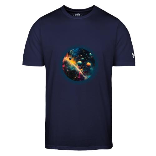 Painted Planetscape - Under Armour Men's Athletic 2.0 T-Shirt