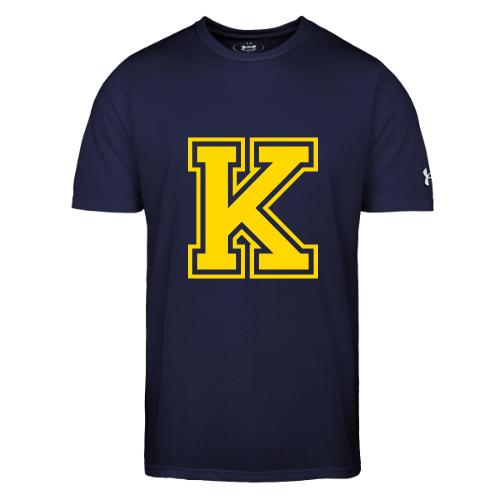 Letter k – Capital Athletic Alphabet Monogram - Under Armour Men's Athletic 2.0 T-Shirt