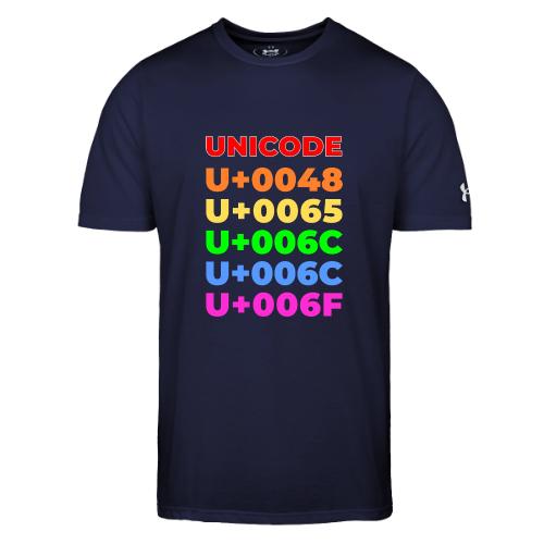 Hello, in unicode - Under Armour Men's Athletic 2.0 T-Shirt