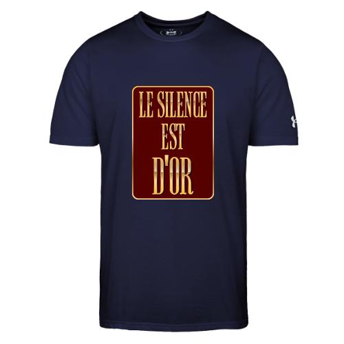 Silence is golden - Under Armour Men's Athletic 2.0 T-Shirt