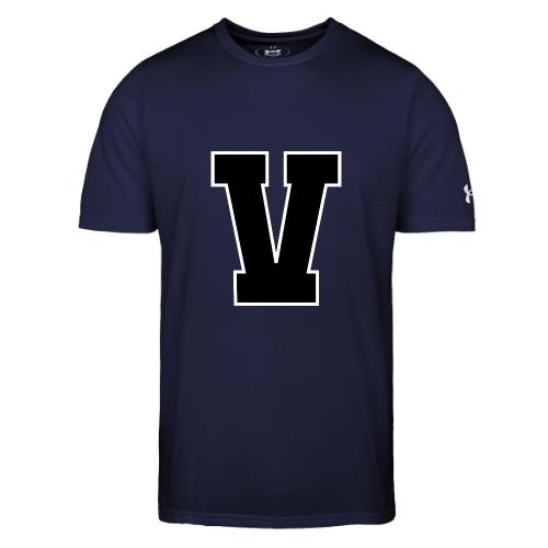 Varsity Letter V Athletic Alphabet Graphic - Under Armour Men's Athletic 2.0 T-Shirt