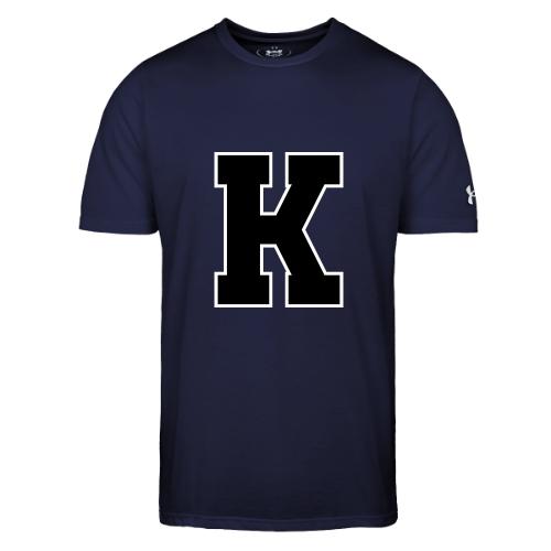 Varsity Letter K Collegiate Font Design - Under Armour Men's Athletic 2.0 T-Shirt