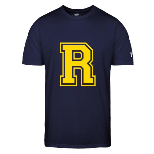 Letter R – Capital Athletic Alphabet Monogram - Under Armour Men's Athletic 2.0 T-Shirt