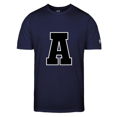 Varsity Letter A Athletic Monogram Design - Under Armour Men's Athletic 2.0 T-Shirt