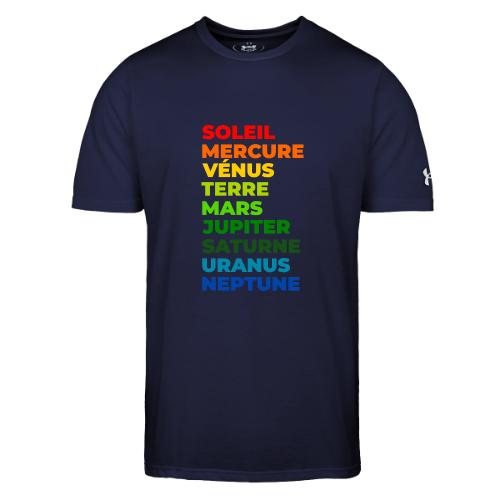 Solar System in Color - Under Armour Men's Athletic 2.0 T-Shirt