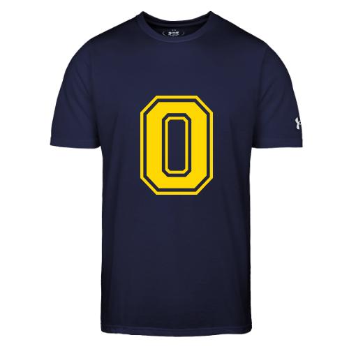 Letter O – Capital Athletic Alphabet Monogram - Under Armour Men's Athletic 2.0 T-Shirt