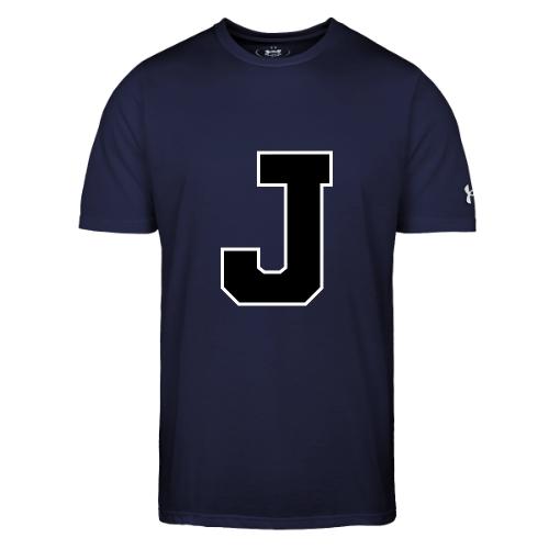 Varsity Letter J Athletic Alphabet Graphic - Under Armour Men's Athletic 2.0 T-Shirt