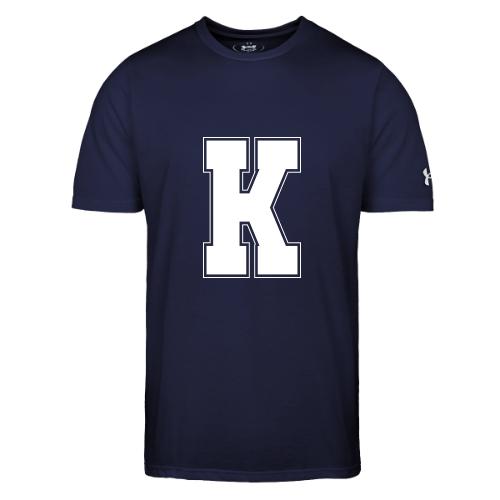 White Letter K – Varsity Alphabet Monogram - Under Armour Men's Athletic 2.0 T-Shirt