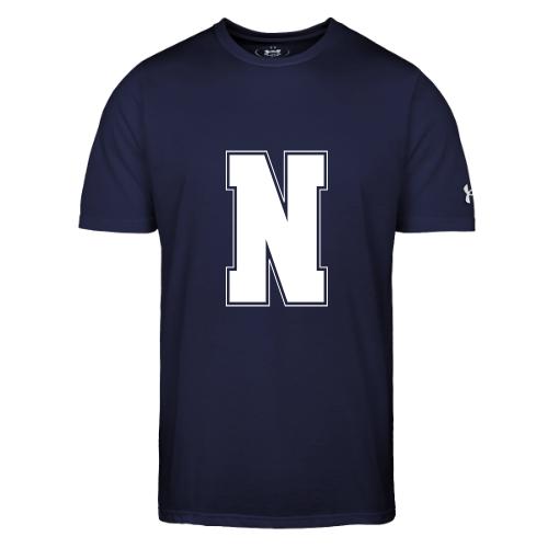 White Letter N – Varsity Alphabet Monogram - Under Armour Men's Athletic 2.0 T-Shirt