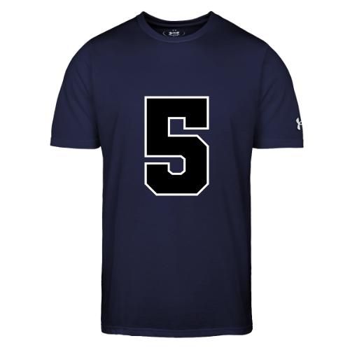 Varsity Number 5 Athletic Design - Under Armour Men's Athletic 2.0 T-Shirt