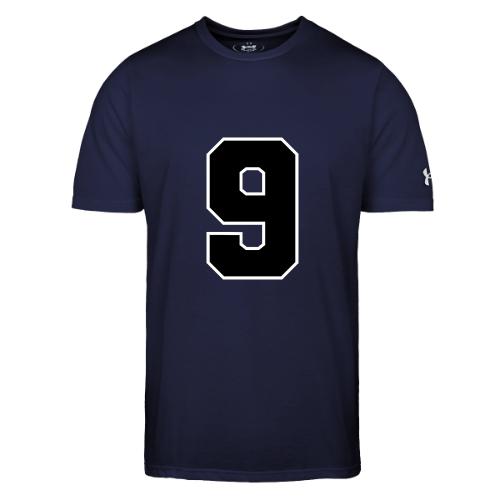 Varsity Number 9 Athletic Font - Under Armour Men's Athletic 2.0 T-Shirt